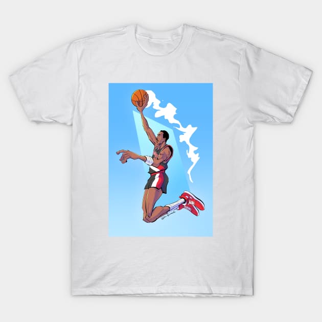 Clyde drexler shirt sales